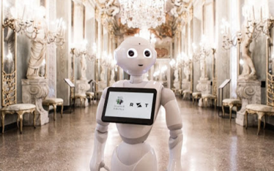 Pepper al Museo di Palazzo Reale di Genova