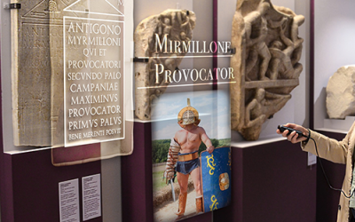 Smart Glasses per la mostra “Gladiatori” al MANN