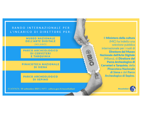 Bando internazionale per il ruolo di direttore