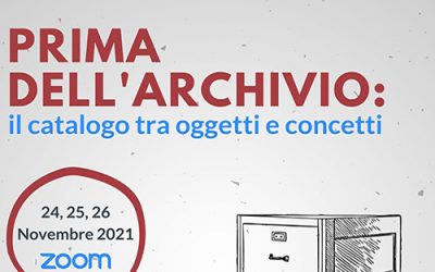 Prima dell’archivio: il catalogo tra oggetti e concetti