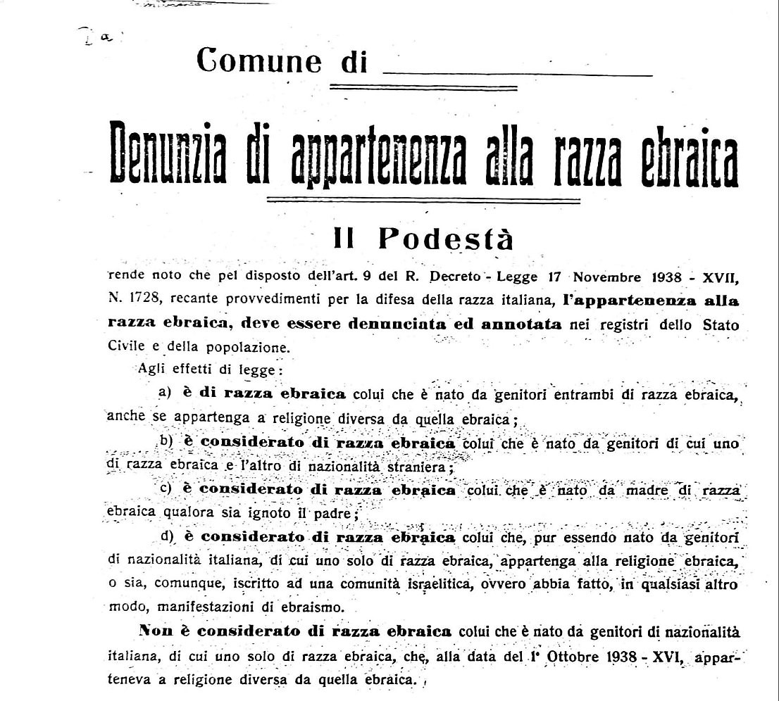 denunzia razza ebraica1 congedo-professore-paginadellamemoria