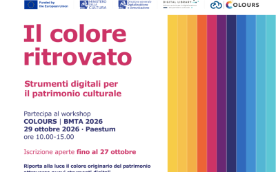 COLOURS: a Paestum un workshop per riscoprire il colore del patrimonio culturale